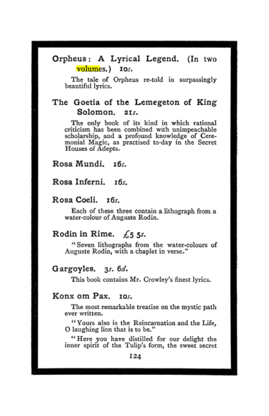 Original scan of The Book of Lies, PDF page 132