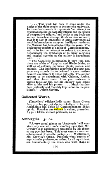 Original scan of The Book of Lies, PDF page 134