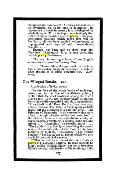 Original scan of The Book of Lies, PDF page 135