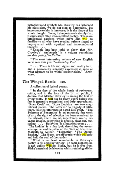 Original scan of The Book of Lies, PDF page 135