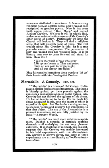 Original scan of The Book of Lies, PDF page 138
