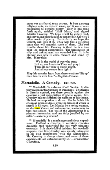 Original scan of The Book of Lies, PDF page 138