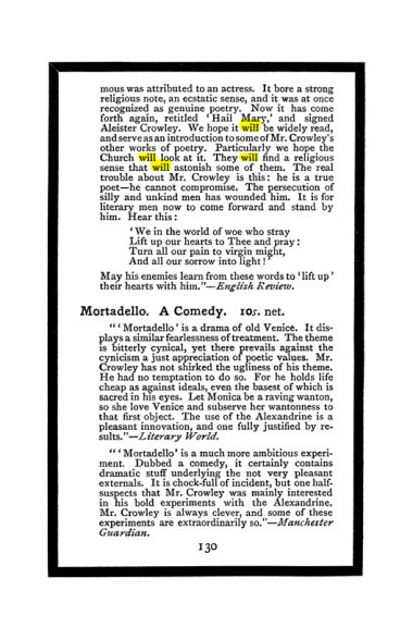 Original scan of The Book of Lies, PDF page 138