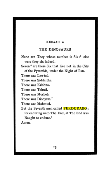 Original scan of The Book of Lies, PDF page 19
