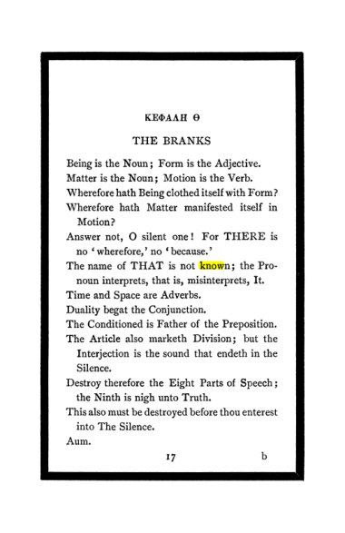 Original scan of The Book of Lies, PDF page 21