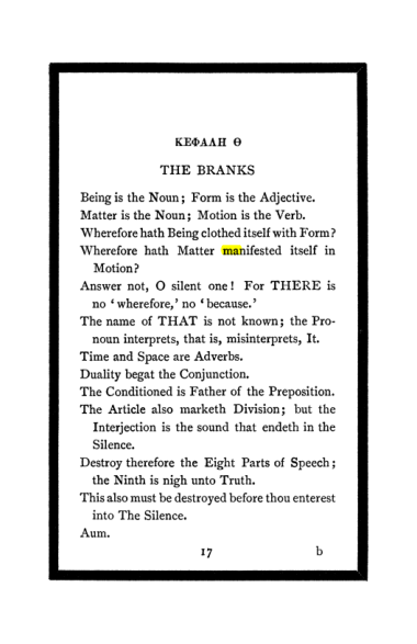 Original scan of The Book of Lies, PDF page 21
