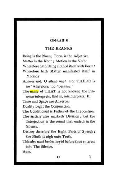 Original scan of The Book of Lies, PDF page 21