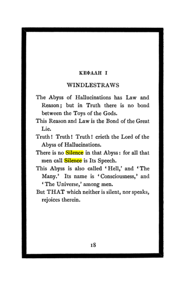 Original scan of The Book of Lies, PDF page 22