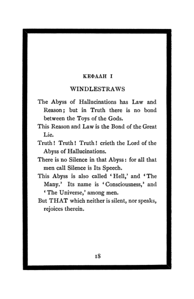 Original scan of The Book of Lies, PDF page 22