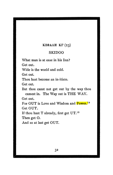 Original scan of The Book of Lies, PDF page 36