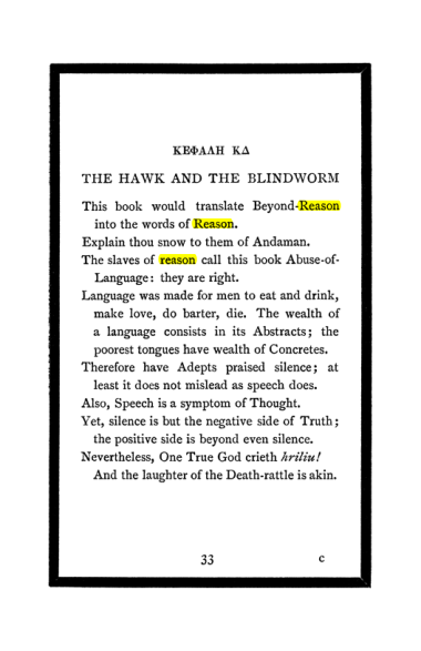 Original scan of The Book of Lies, PDF page 37
