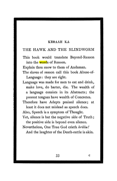 Original scan of The Book of Lies, PDF page 37