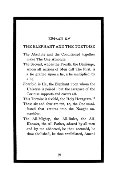 Original scan of The Book of Lies, PDF page 40