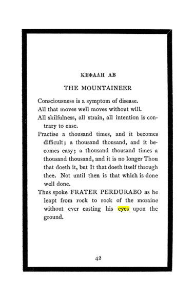 Original scan of The Book of Lies, PDF page 46