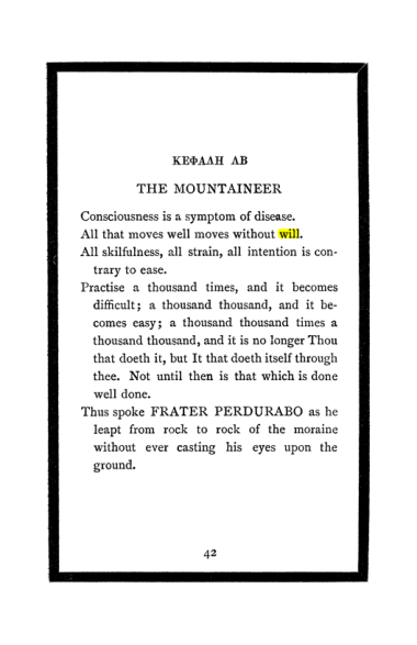 Original scan of The Book of Lies, PDF page 46