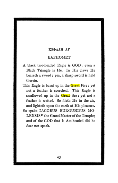 Original scan of The Book of Lies, PDF page 47