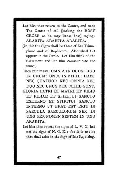 Original scan of The Book of Lies, PDF page 51