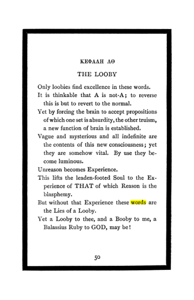 Original scan of The Book of Lies, PDF page 54