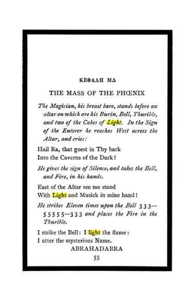 Original scan of The Book of Lies, PDF page 59