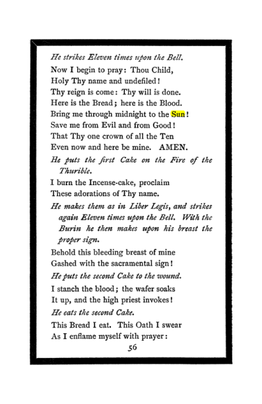 Original scan of The Book of Lies, PDF page 60