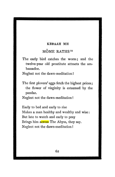 Original scan of The Book of Lies, PDF page 66