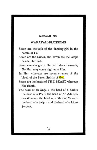 Original scan of The Book of Lies, PDF page 67