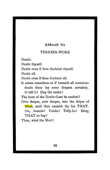 Original scan of The Book of Lies, PDF page 70