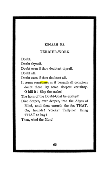 Original scan of The Book of Lies, PDF page 70