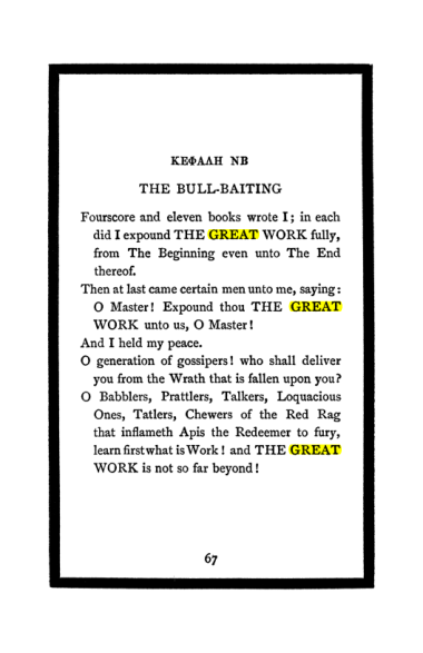 Original scan of The Book of Lies, PDF page 71