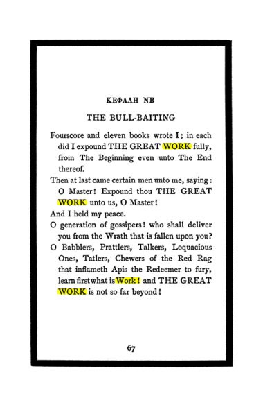 Original scan of The Book of Lies, PDF page 71