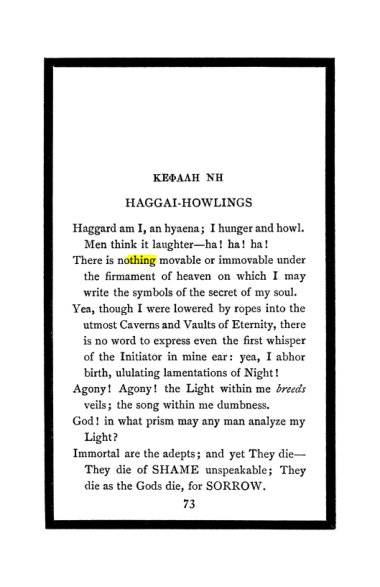 Original scan of The Book of Lies, PDF page 77