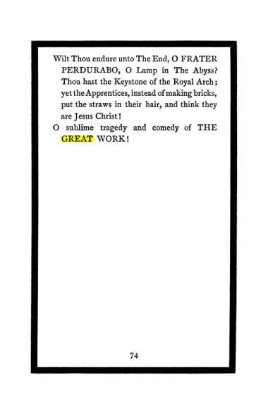 Original scan of The Book of Lies, PDF page 78
