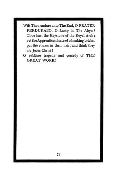 Original scan of The Book of Lies, PDF page 78