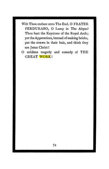 Original scan of The Book of Lies, PDF page 78