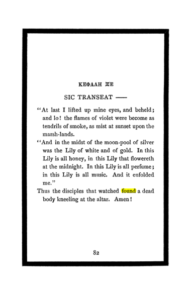 Original scan of The Book of Lies, PDF page 86