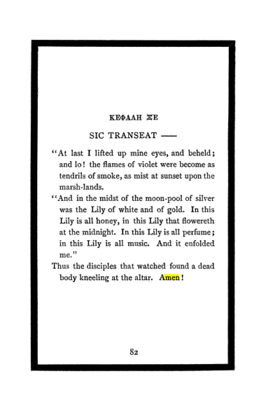 Original scan of The Book of Lies, PDF page 86