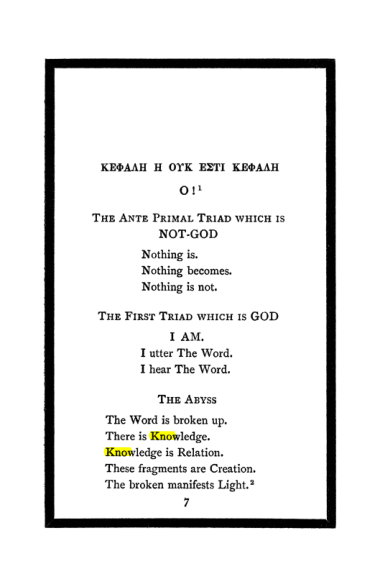 Original scan of The Book of Lies, PDF page 9