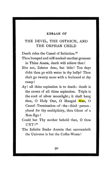 Original scan of The Book of Lies, PDF page 94