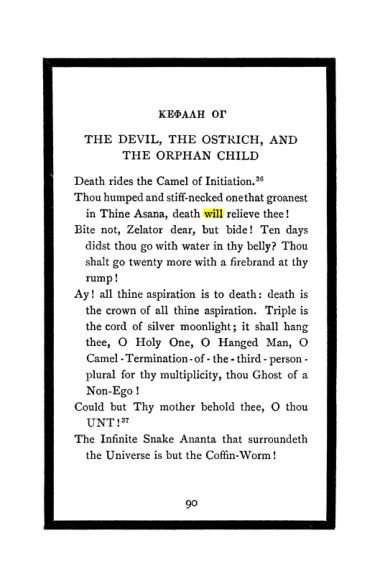 Original scan of The Book of Lies, PDF page 94