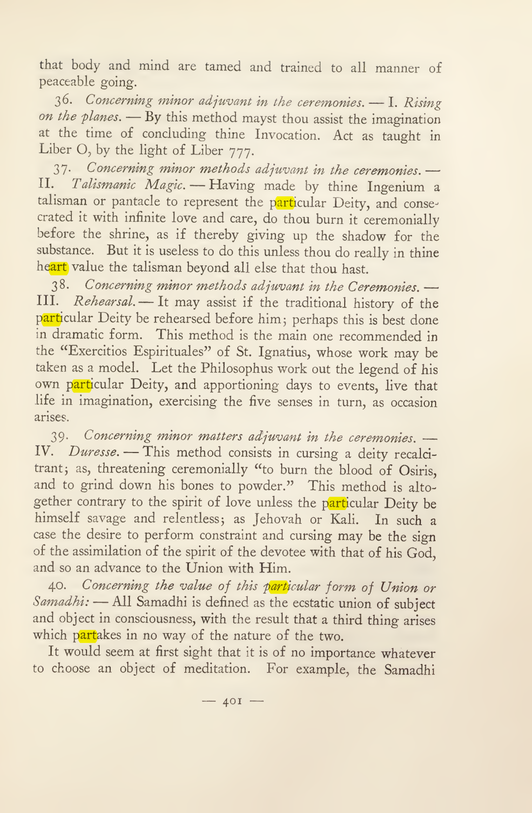Original scan of Magick in Theory and Practice (Section 4), PDF page 101