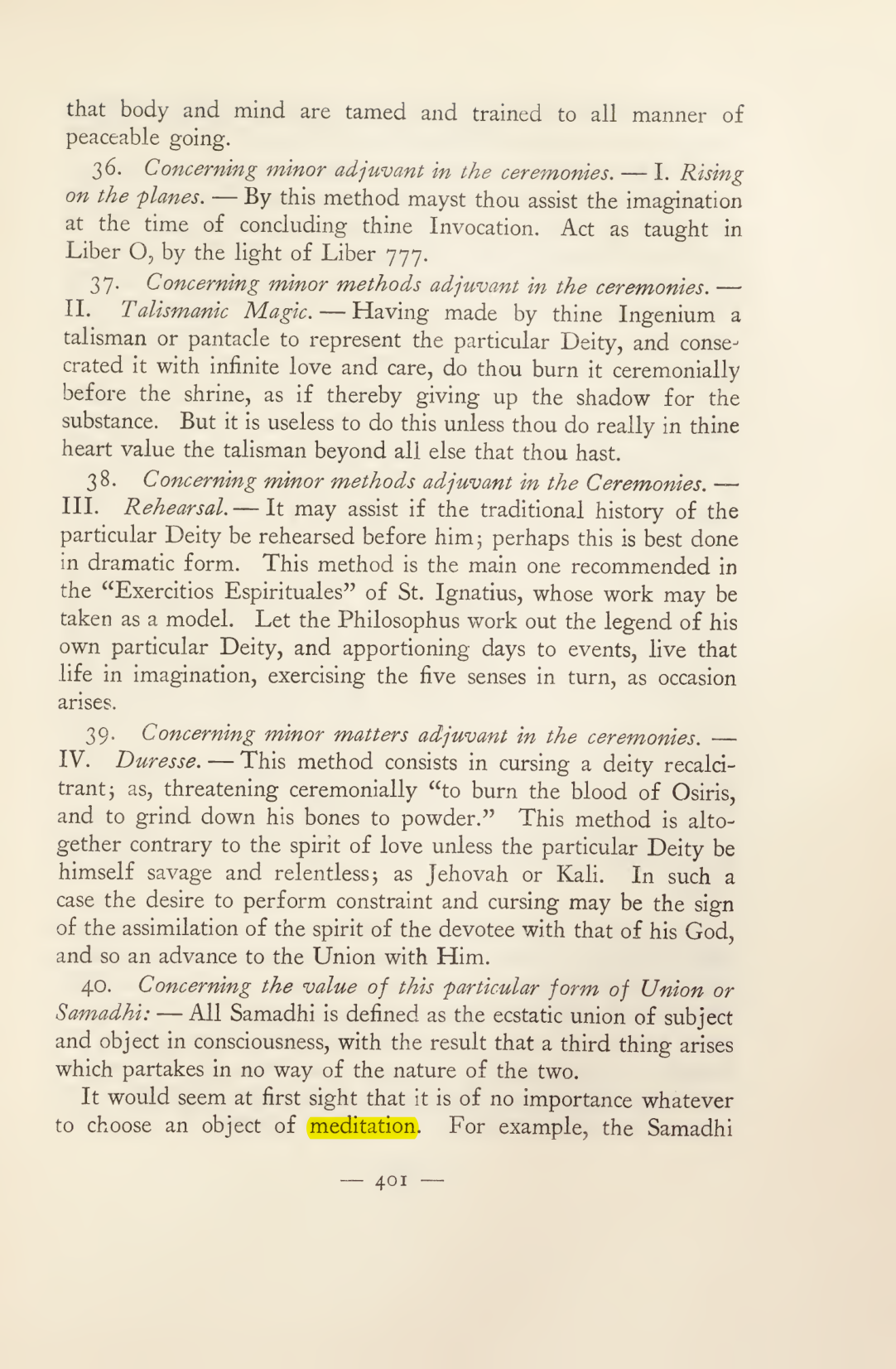 Original scan of Magick in Theory and Practice (Section 4), PDF page 101