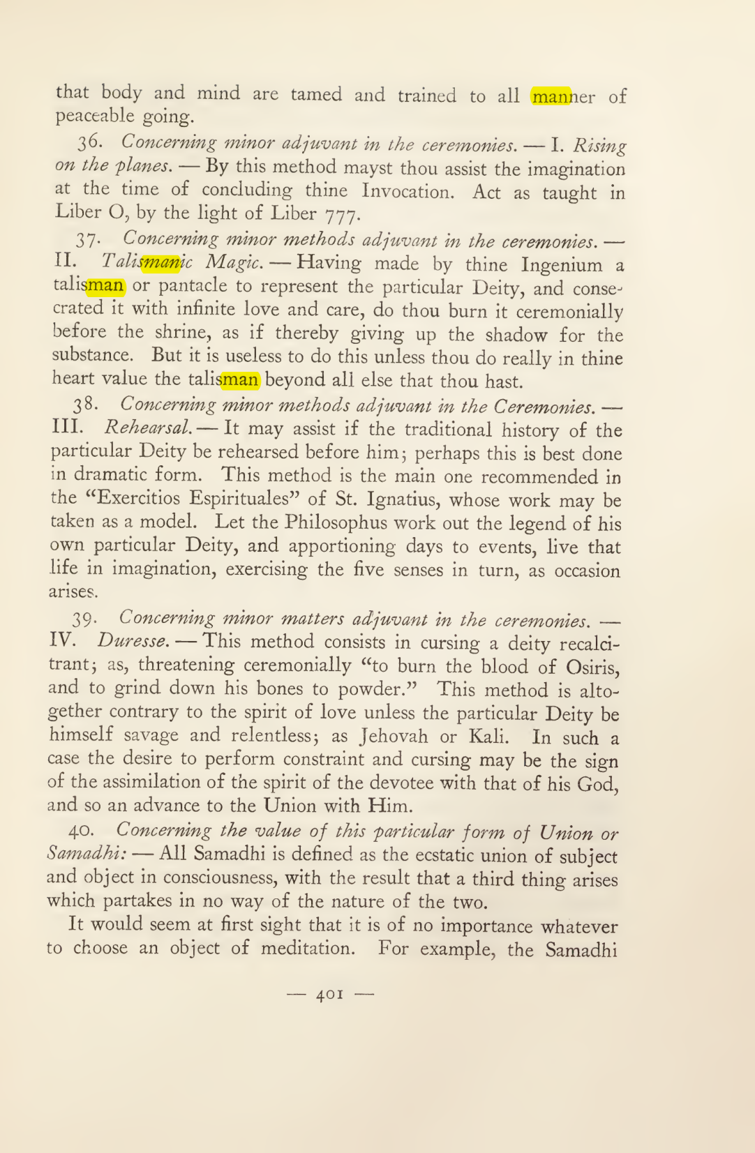 Original scan of Magick in Theory and Practice (Section 4), PDF page 101