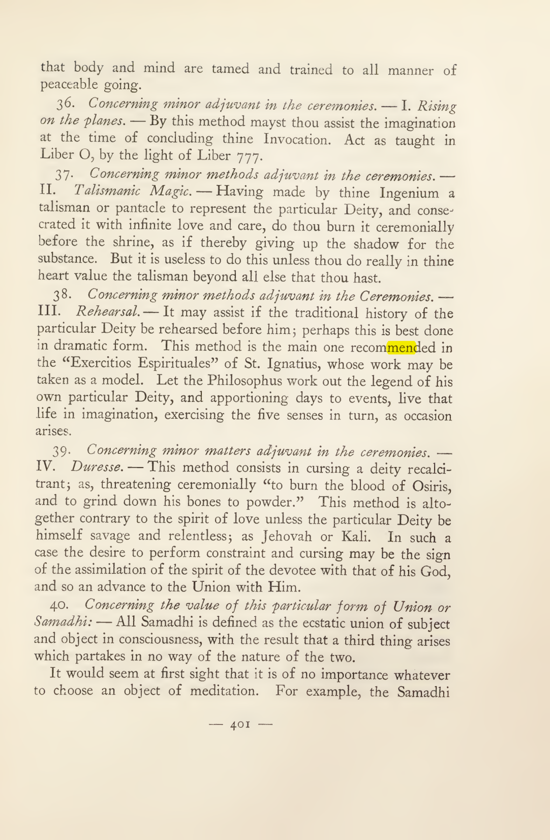 Original scan of Magick in Theory and Practice (Section 4), PDF page 101