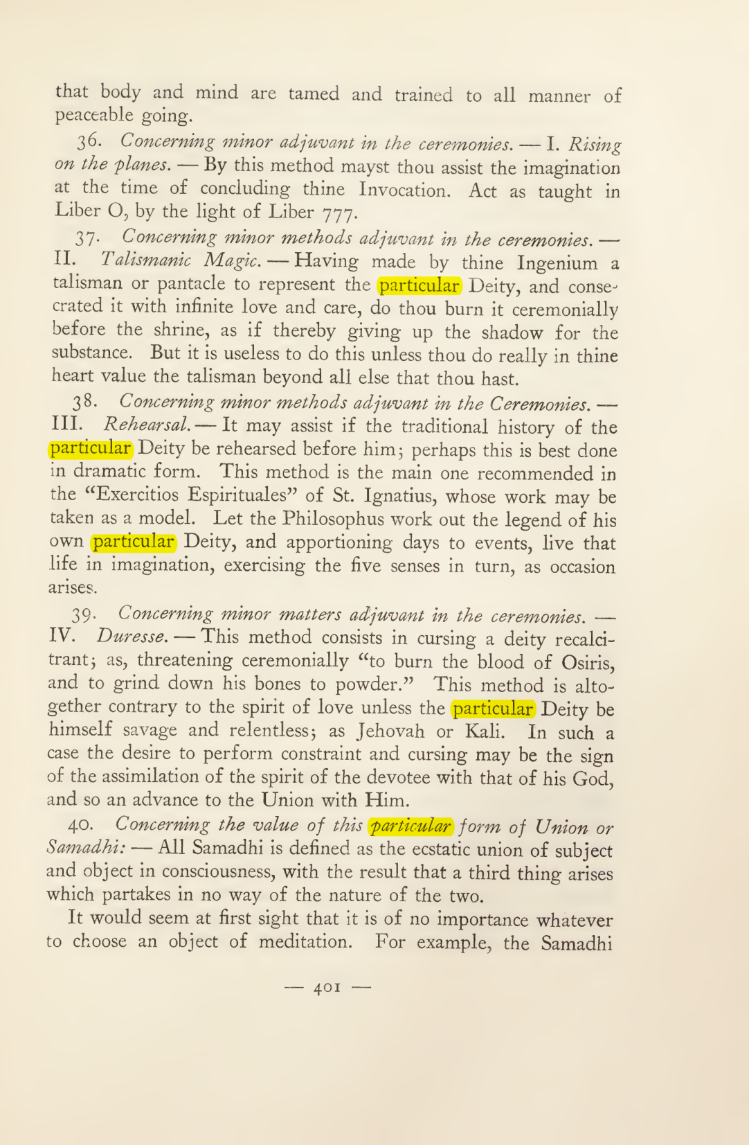 Original scan of Magick in Theory and Practice (Section 4), PDF page 101