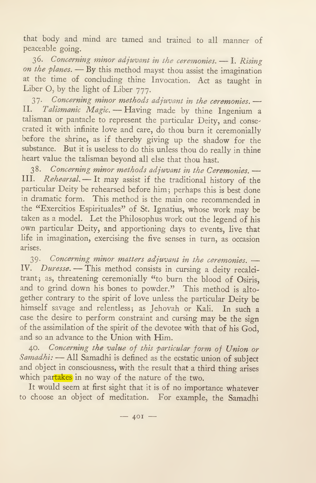 Original scan of Magick in Theory and Practice (Section 4), PDF page 101