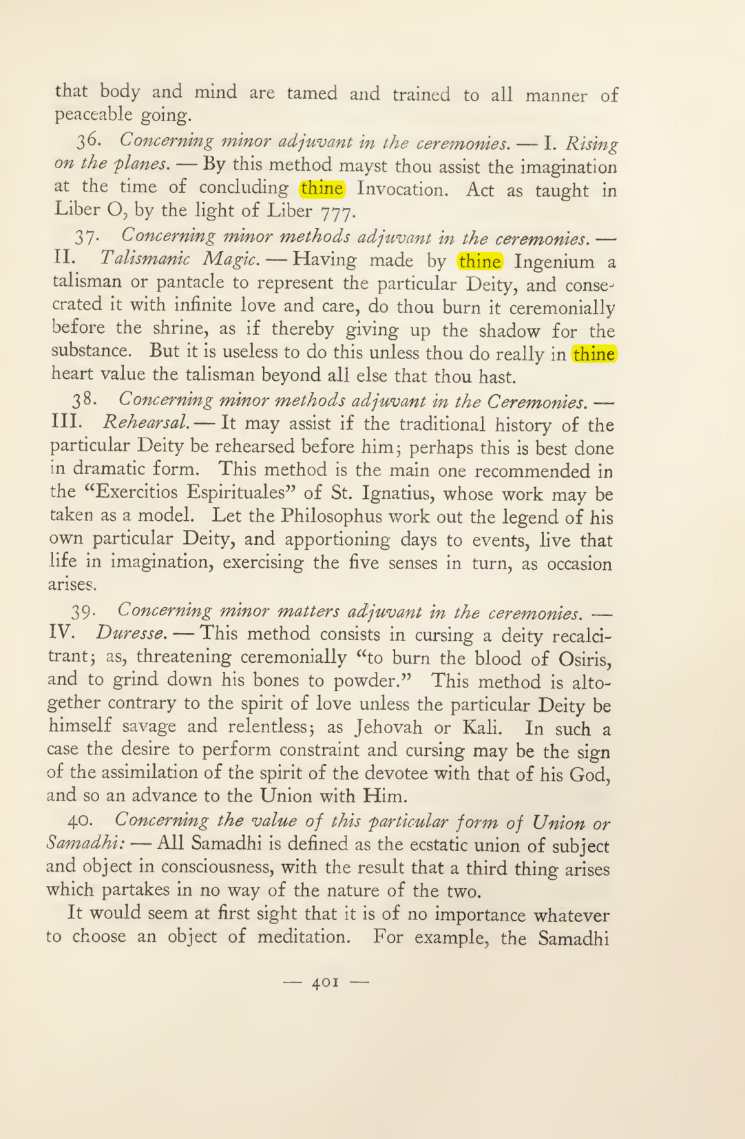 Original scan of Magick in Theory and Practice (Section 4), PDF page 101