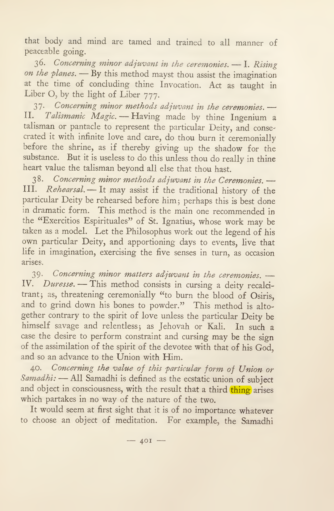 Original scan of Magick in Theory and Practice (Section 4), PDF page 101