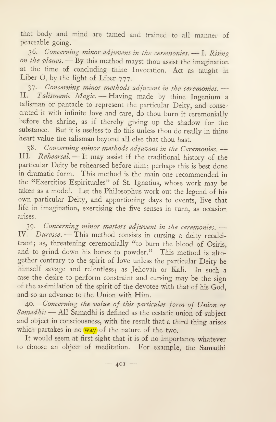 Original scan of Magick in Theory and Practice (Section 4), PDF page 101
