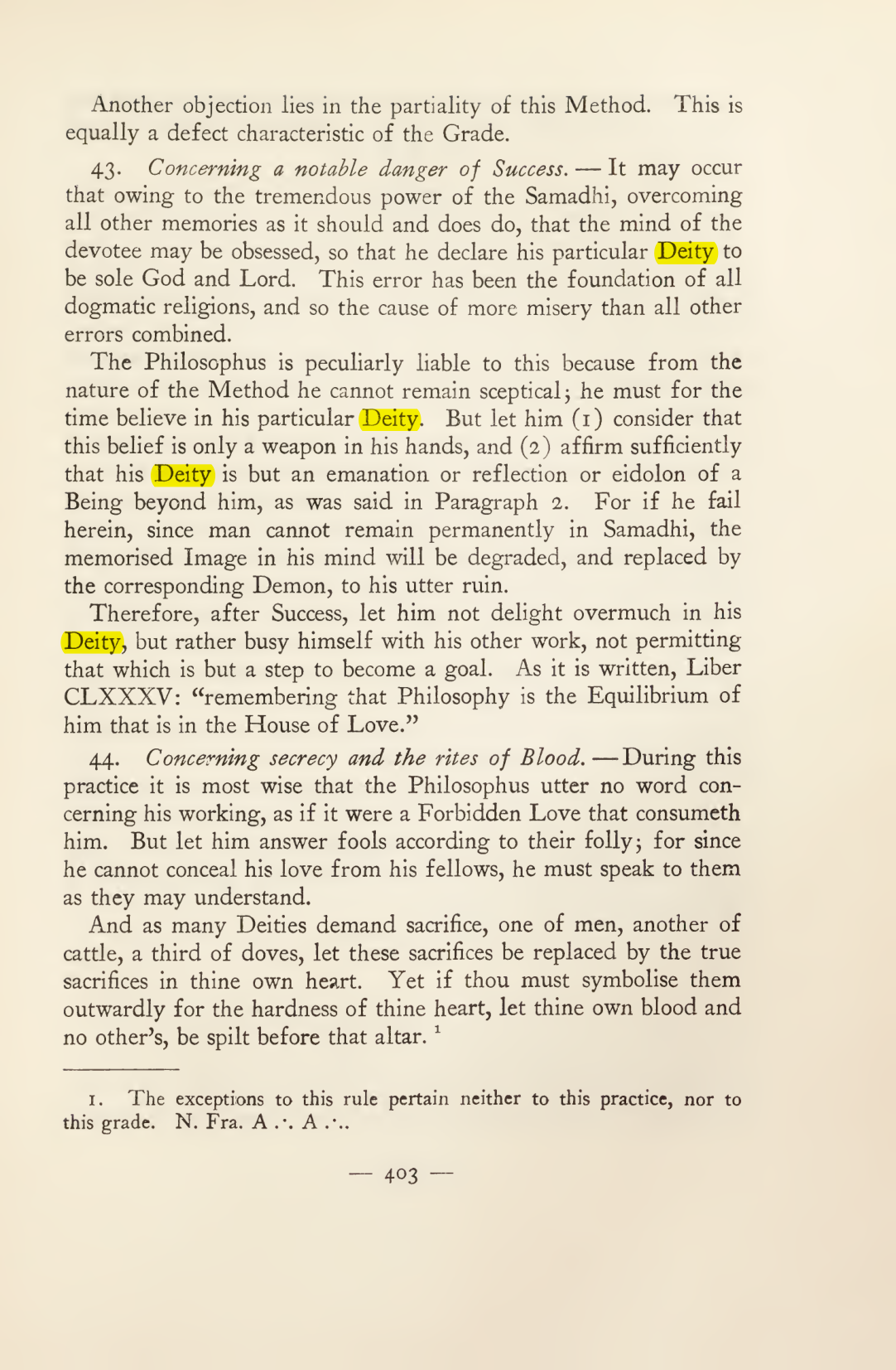 Original scan of Magick in Theory and Practice (Section 4), PDF page 103