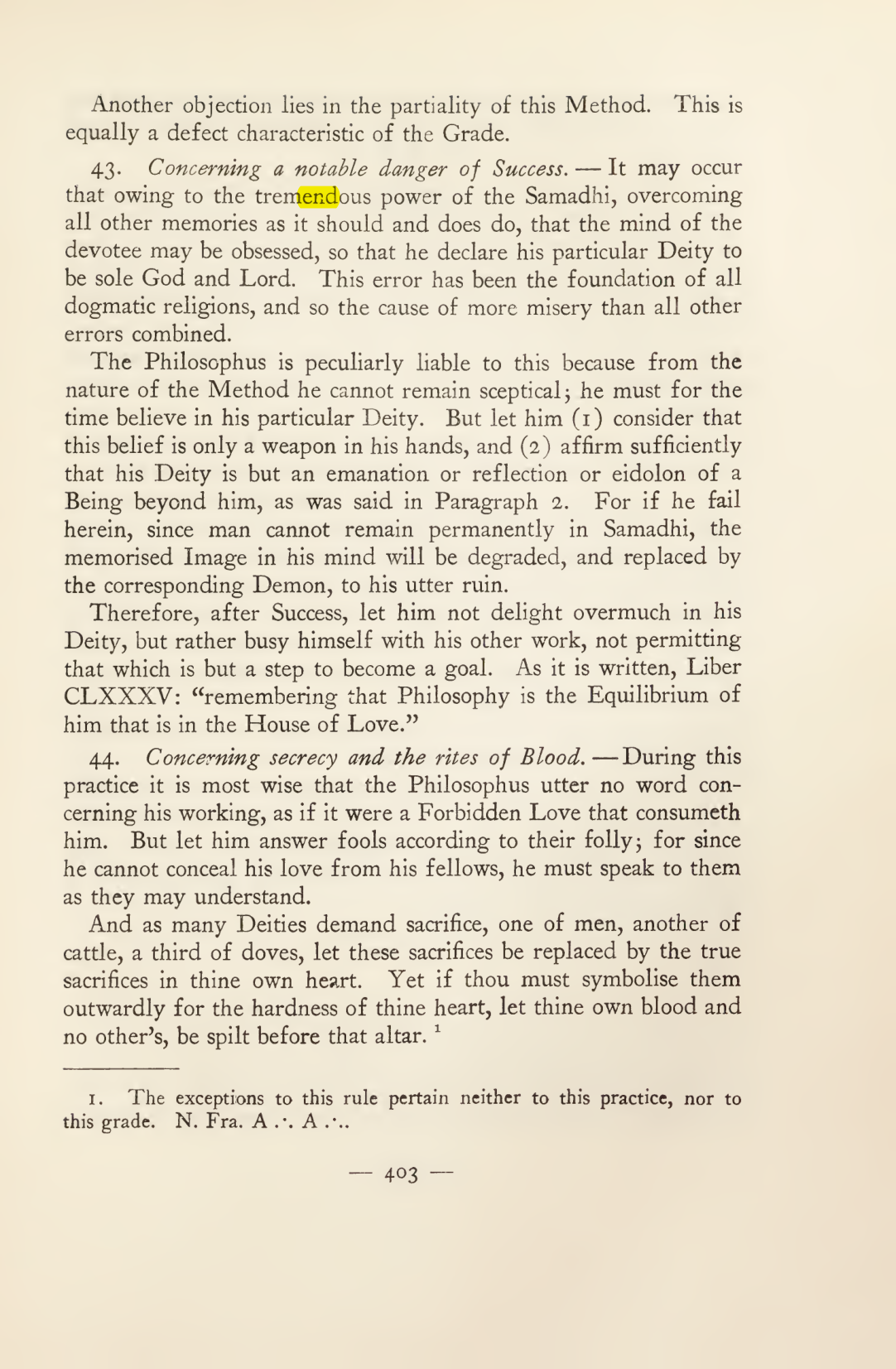 Original scan of Magick in Theory and Practice (Section 4), PDF page 103